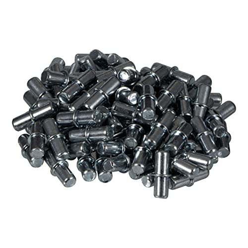 Gedotec Regal-Halter Schrank-Böden | 100 Stück - Fachbodenträger Metall Regal-Halterung für Holz-Böden | DUPLO | Bodenträger für Bohrloch Ø 5 mm | Stahl verzinkt | Regalbodenträger zum Einstecken Gedotec Regal-Halter Schrank-Böden | 100 Stück - Fachbodenträger Metall Regal-Halterung für Holz-Böden | DUPLO | Bodenträger für Bohrloch Ø 5 mm | Stahl verzinkt | Regalbodenträger zum Einstecken von Gedotec