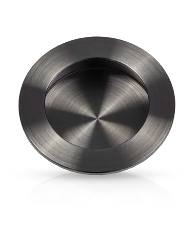 Gedotec Schiebetür Griff Muschelgriff versenkt | LADY | 1 Stück Griffmuschel Schiebetür Edelstahl matt gebürstet | Griffschale rund Ø 50 mm | Schiebetürbeschlag zum Einlassen | Möbelgriff Griffmulde Gedotec Schiebetür Griff Muschelgriff versenkt | LADY | 1 Stück Griffmuschel Schiebetür Edelstahl matt gebürstet | Griffschale rund Ø 50 mm | Schiebetürbeschlag zum Einlassen | Möbelgriff Griffmulde von Gedotec