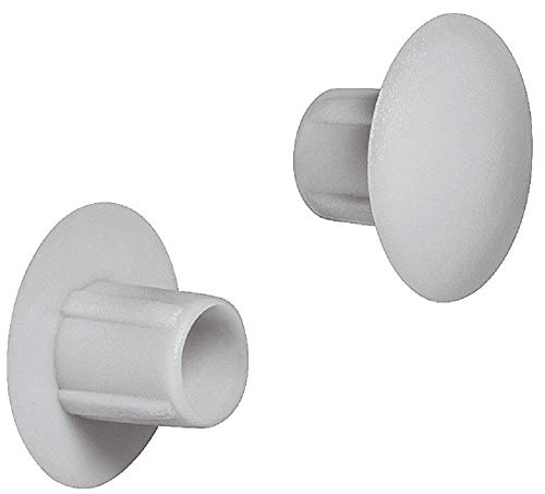 Gedotec Schrauben-Abdeckungen grau Möbel-Abdeckkappen zum Eindrücken Blindstopfen rund - H1120 | Ø 5 mm | Rundstopfen für Blind-Bohrung | Made IN Germany | 20 Stück - Möbel-Kappen für Bohrlöcher Gedotec Schrauben-Abdeckungen grau Möbel-Abdeckkappen zum Eindrücken Blindstopfen rund - H1120 | Ø 5 mm | Rundstopfen für Blind-Bohrung | Made IN Germany | 20 Stück - Möbel-Kappen für Bohrlöcher von Gedotec