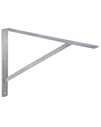 Gedotec Schwerlastwinkel ATHENA 1 Stück Regalwinkel I Tiefe 600 mm I Schwerlastkonsole Silber I Wandhalterung Regal Tragkraft 300 kg I Winkel Metall massiv | Regalträger | Wandmontage Konsole Gedotec Schwerlastwinkel ATHENA 1 Stück Regalwinkel I Tiefe 600 mm I Schwerlastkonsole Silber I Wandhalterung Regal Tragkraft 300 kg I Winkel Metall massiv | Regalträger | Wandmontage Konsole von Gedotec
