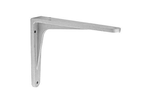 Gedotec Schwerlastkonsole Aluminium silber matt - Sparta | 1 Stück - Regalträger für die Wandmontage | Maße: 115 x 140 x 32 mm | 100 kg Tragkraft | Stahlwinkel - Regalkonsole - Winkelkonsole - Träger Gedotec Schwerlastkonsole Aluminium silber matt - Sparta | 1 Stück - Regalträger für die Wandmontage | Maße: 115 x 140 x 32 mm | 100 kg Tragkraft | Stahlwinkel - Regalkonsole - Winkelkonsole - Träger von Gedotec