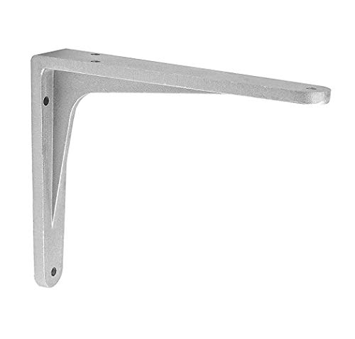 Gedotec Schwerlastkonsole Aluminium silber matt - Sparta | 1 Stück - Regalträger für die Wandmontage | Maße: 190 x 165 x 32 mm | 180 kg Tragkraft | Stahlwinkel - Regalkonsole - Winkelkonsole - Träger Gedotec Schwerlastkonsole Aluminium silber matt - Sparta | 1 Stück - Regalträger für die Wandmontage | Maße: 190 x 165 x 32 mm | 180 kg Tragkraft | Stahlwinkel - Regalkonsole - Winkelkonsole - Träger von Gedotec