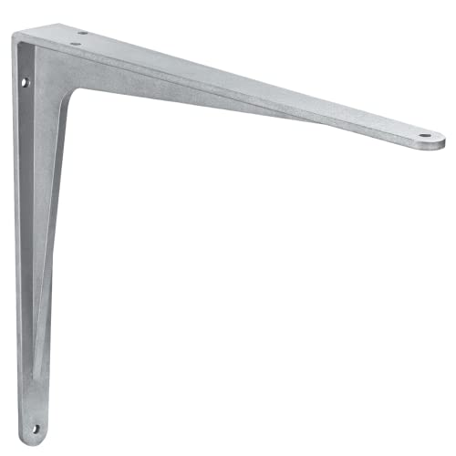 Gedotec Schwerlastkonsole Alu Regal-Konsole | SPARTA | Tiefe: 500 mm | 1 Stück | Schwerlastträger aus Aluminium | Tragkraft 400 kg pro Paar für Wandregale | Regalträger rostfrei | Wand-Winkel von Gedotec