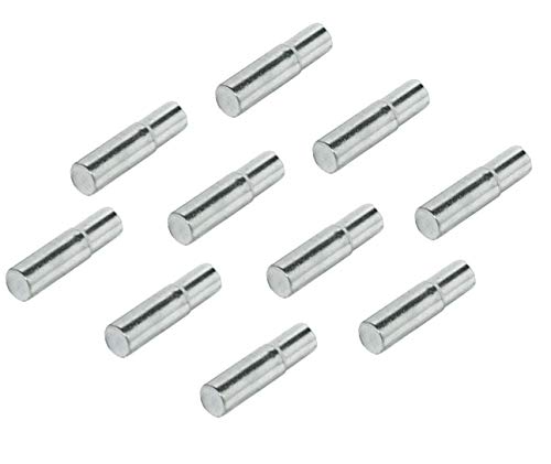 Gedotec Tablarträger für Regalsystem Fach-Bodenträger Küche Regalstütze für Regal-Möbel - H3113 | Bohr-Ø 5 mm | Stahl vernickelt | 50 Stück Gedotec Tablarträger für Regalsystem Fach-Bodenträger Küche Regalstütze für Regal-Möbel - H3113 | Bohr-Ø 5 mm | Stahl vernickelt | 50 Stück von Gedotec