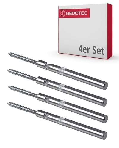 Gedotec Tablarträger Regal-Halterung | 4 Stück Regalhalterung unsichtbar mit Tragkraft 40 kg | COMPACT MINI | Regalträger aus Stahl - Fachboden-Träger für Wand-Montage | Schwerlast Regalhalter Gedotec Tablarträger Regal-Halterung | 4 Stück Regalhalterung unsichtbar mit Tragkraft 40 kg | COMPACT MINI | Regalträger aus Stahl - Fachboden-Träger für Wand-Montage | Schwerlast Regalhalter von Gedotec