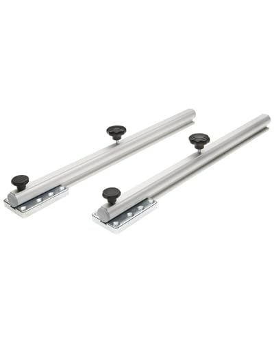 Gedotec Tisch-Verlängerung aus Aluminium | Tiver | Tragkraft 60 kg | Erweiterung Tischplatte | einfache Montage | stabile Tischplattenverlängerung für Esstisch oder Konferenztisch | Dining Table von Gedotec