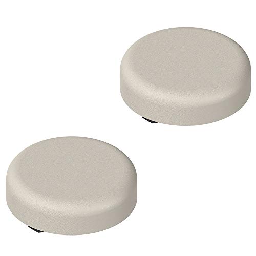 Gedotec Topf-Abdeckung für Glastür-Scharnier & Topfbänder Vitrine | Original Blum Clip Top Scharnier-Kappen 84.4140 | Kappen rund | Kunststoff vernickelt matt | 2 Stück Abdeckkappen für Glas-Türbänder Gedotec Topf-Abdeckung für Glastür-Scharnier & Topfbänder Vitrine | Original Blum Clip Top Scharnier-Kappen 84.4140 | Kappen rund | Kunststoff vernickelt matt | 2 Stück Abdeckkappen für Glas-Türbänder von Gedotec