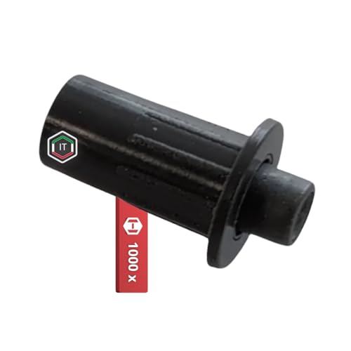 Gedotec Türdämpfer aus Kunststoff | Einbohrdämpfer Ø 5 mm | 1000 Stück Grau | Dämpfer für Türen einbohren | Türdämpfer gegen knallende Türen | Anschlagpuffer SAMMY-GO | Softclose Nachrüsten Möbeltüren Gedotec Türdämpfer aus Kunststoff | Einbohrdämpfer Ø 5 mm | 1000 Stück Grau | Dämpfer für Türen einbohren | Türdämpfer gegen knallende Türen | Anschlagpuffer SAMMY-GO | Softclose Nachrüsten Möbeltüren von Gedotec