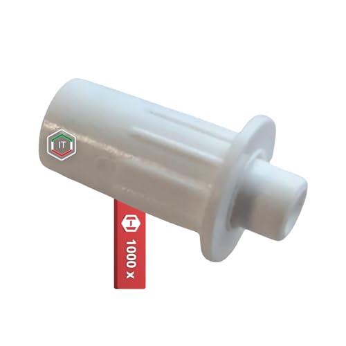 Gedotec Türdämpfer aus Kunststoff | Einbohrdämpfer Ø 5 mm | 1000 Stück Weiß | Dämpfer für Türen einbohren | Türdämpfer gegen knallende Türen | Anschlagpuffer SAMMY-GO | Softclose Nachrüsten Möbeltüren Gedotec Türdämpfer aus Kunststoff | Einbohrdämpfer Ø 5 mm | 1000 Stück Weiß | Dämpfer für Türen einbohren | Türdämpfer gegen knallende Türen | Anschlagpuffer SAMMY-GO | Softclose Nachrüsten Möbeltüren von Gedotec