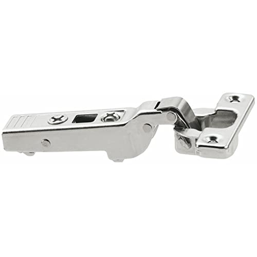 Gedotec Türscharnier Küche Topfband | 2 Stück Blum Clip Top Minischarnier Mittelanschlag | MADE IN AUSTRIA | Modell 71T0650 | Topfbohrung: 26 mm | Scharniere zum Schrauben | mit Kreuz-Montageplatte von Gedotec