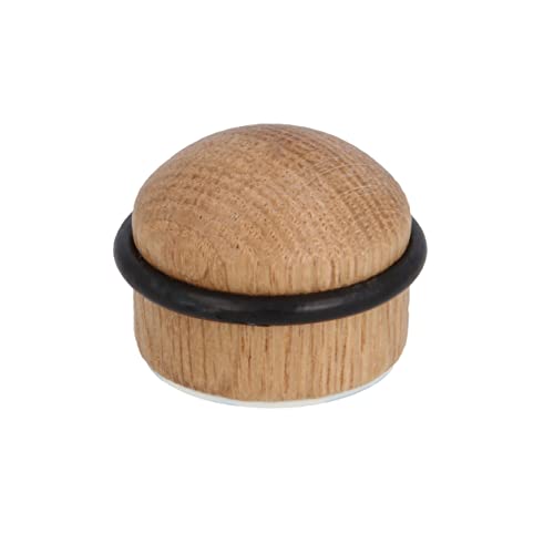 Gedotec Türstopper Holz mit Dämpfungsgummi - Eiche | HERBERT | 1 Stück Premium Tür Stopper aus Vollholz | Türstopper Boden zum Kleben + Schrauben | Türstopper klein für Zimmertüren | Bodentürpuffer Gedotec Türstopper Holz mit Dämpfungsgummi - Eiche | HERBERT | 1 Stück Premium Tür Stopper aus Vollholz | Türstopper Boden zum Kleben + Schrauben | Türstopper klein für Zimmertüren | Bodentürpuffer von Gedotec