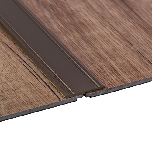 Gedotec Übergangsleiste flach - 1 Stück Bodenprofil selbstklebend | Aluminium Bronze eloxiert | Bodenprofil - nicht gelocht | Abdeckleiste 2000 x 30 mm | Abdeckleiste für Fußböden - Teppichleiste Gedotec Übergangsleiste flach - 1 Stück Bodenprofil selbstklebend | Aluminium Bronze eloxiert | Bodenprofil - nicht gelocht | Abdeckleiste 2000 x 30 mm | Abdeckleiste für Fußböden - Teppichleiste von Gedotec