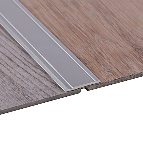 Gedotec Übergangsleiste flach - 1 Stück Bodenprofil selbstklebend | Aluminium Silber eloxiert | Bodenprofil - nicht gelocht | Abdeckleiste 2000 x 30 mm | Abdeckleiste für Fußböden - Aluleisten Gedotec Übergangsleiste flach - 1 Stück Bodenprofil selbstklebend | Aluminium Silber eloxiert | Bodenprofil - nicht gelocht | Abdeckleiste 2000 x 30 mm | Abdeckleiste für Fußböden - Aluleisten von Gedotec