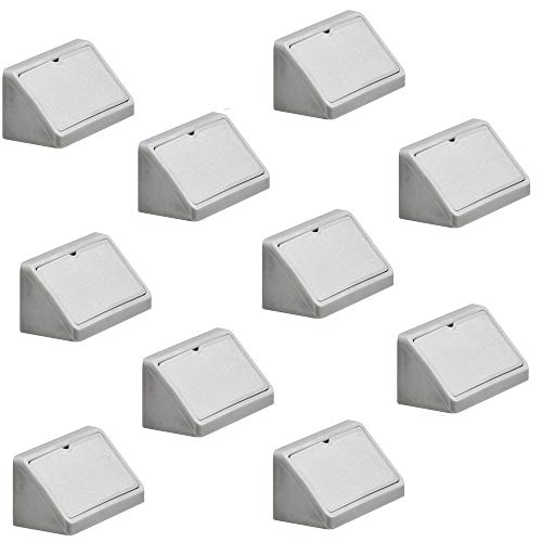 Gedotec Universal-Eckverbinder hell-grau Korpusverbinder aus Kunststoff | Möbelverbinder Kunststoff mit Abdeckkappe | Möbelbeschläge Breite 44 mm | 20 Stück - Schrankverbinder zum Schrauben Gedotec Universal-Eckverbinder hell-grau Korpusverbinder aus Kunststoff | Möbelverbinder Kunststoff mit Abdeckkappe | Möbelbeschläge Breite 44 mm | 20 Stück - Schrankverbinder zum Schrauben von Gedotec