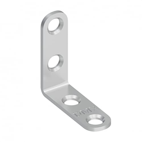 Gedotec Winkelverbinder 90° vielseitig verwendbare Lochwinkel | 20 Stk Winkeleisen - 40x40x13 mm | Pfostenträger Schwerlast Anschraub-Winkel | Metall Winkel Metallwinkel 90 Grad Winkel Metall von Gedotec