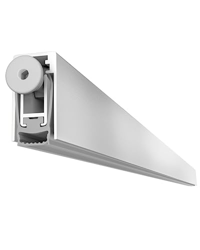 Gedotec absenkbare Bodendichtung | 1 Stück Türdichtung 15 x 30 mm | DROP MAXI | Länge 1030 mm - kürzbar | Absenkdichtung für Türen | Türbodendichtung Feuerschutz windschutz kältefeind | zum Einnuten von Gedotec