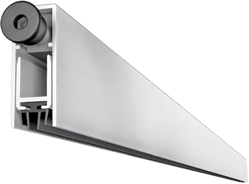 Gedotec absenkbare Bodendichtung | 1 Stück Türdichtung einseitige Auslösung 12 x 30 mm | ECO | Länge 830 mm - kürzbar | Absenkdichtung für Türen | Türbodendichtung windschutz kältefeind | zum Einnuten von Gedotec