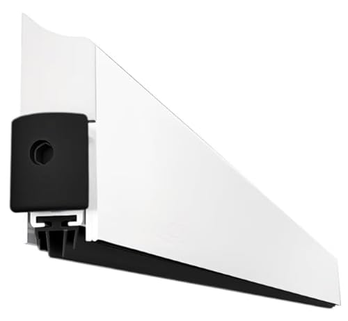 Gedotec absenkbare Bodendichtung - Weiß | 1 Stück Türdichtung unten automatisch 13 x 39 mm | APPLIQUE | Länge 1030 mm - kürzbar | Absenkdichtung für Türen | Türbodendichtung windschutz kältefeind von Gedotec