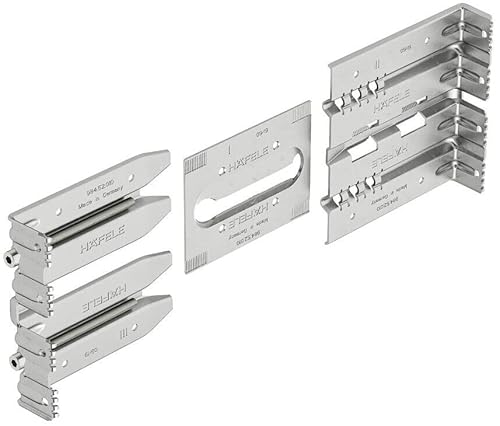 Gedotec innovative Zargenbefestigung | Frame-Fix | 1 Stk Zargen Befestigung justierbar - Wandstärke 18-105 mm | Türgewicht bis 40 Kg | Türrahmen Befestigung ohne Montageschaum, Keile, Spreizen von Gedotec