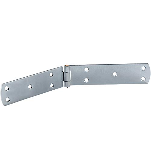 Gedotec schweres Türscharnier - Aufschraubband | 1 Stück - Ladenbänder aus Stahl | 300 x 38 mm | Türband blau verzinkt | Scharniere Tür Materialstärke 2,5 mm | Einbohrband Metall zum Schrauben Gedotec schweres Türscharnier - Aufschraubband | 1 Stück - Ladenbänder aus Stahl | 300 x 38 mm | Türband blau verzinkt | Scharniere Tür Materialstärke 2,5 mm | Einbohrband Metall zum Schrauben von Gedotec