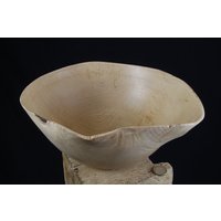 Holzschüssel Handgefertigt | Große Obstschale Holz Handgedrechselte Schale Geschenkidee Aus Geschenk Für Frauen Geburtstag von Geduldspielmann