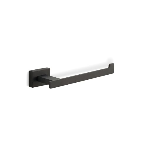 Gedy Atena Toilettenpapierhalter mit Deckel Mattschwarz von Gedy