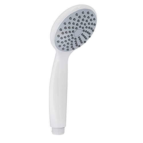 Gedy G-Easy 03, Handbrause mit 1 Strahlart, Duschkopf aus ABS mit weißer Oberfläche, 5 Jahre Garantie, Design R&S, sandabweisender Duschfilter im Lieferumfang enthalten Gedy G-Easy 03, Handbrause mit 1 Strahlart, Duschkopf aus ABS mit weißer Oberfläche, 5 Jahre Garantie, Design R&S, sandabweisender Duschfilter im Lieferumfang enthalten von Gedy