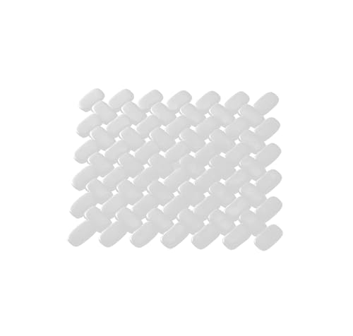 Gedy | Bricks rutschfeste Küchenspüle aus PVC, Farbe Weiß, Maße 26 x 26 x 0,3 cm und Gewicht 0,290 kg von Gedy