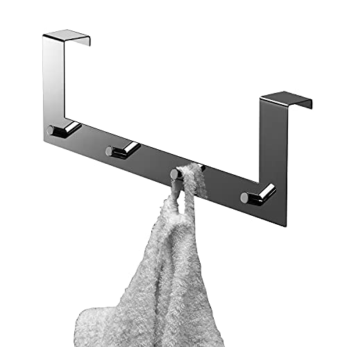 Gedy - CROCHET 4TÃŠTES AGRAFE PORTE 40MM CHROME - Gedy - G-21231300100 von Gedy