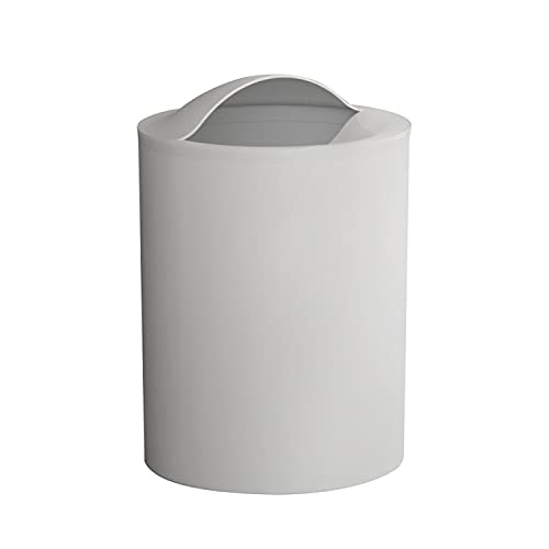 Gedy G-Eye Papierkorb weiß, Maße und Gewicht Korb 26,5 x 19 x 19 cm & 0,25 kg, aus thermoplastischem Harz, Design R&S 100% Made in Italy, 2 Jahre Garantie, einzigartig von Gedy