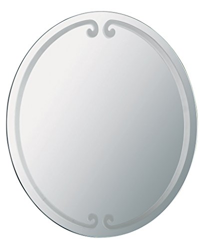 Gedy - MIROIR ROND 70CM BORDS POLIS CADRE SABLÉ - Gedy - G-33010000000 von Gedy