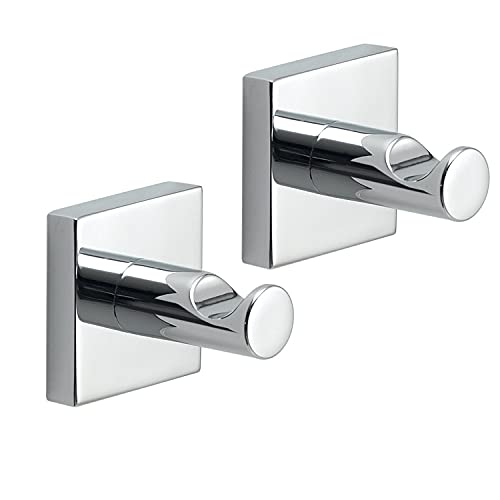 Gedy Manila Kleiderständer, Chrom, aus Edelstahl 304, Cromall und satiniertem Glas, Maße: 4,7 x 4,7 x 4,8 cm und Gewicht 0,1 kg, Design R&D, einzigartig Gedy Manila Kleiderständer, Chrom, aus Edelstahl 304, Cromall und satiniertem Glas, Maße: 4,7 x 4,7 x 4,8 cm und Gewicht 0,1 kg, Design R&D, einzigartig von Gedy