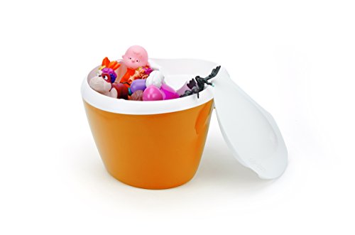 Gedy - PORTE JEUX POUR BAIGNOIRE BLANC ORANGE - Gedy - G-DD059300900 von Gedy