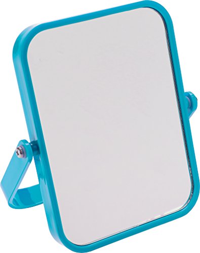 Specchio Ingranditore Azzurro Portatile Rettangola Specchio Ingranditore Azzurro Portatile Rettangola von Gedy