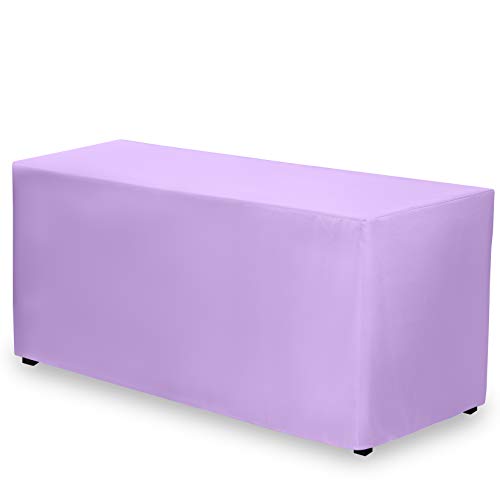 Gee Di Moda Tischdecke, 183.9 x 76.2 cm, lavendelfarben, rechteckige Tischdecke für 1.8 m große Tische, aus waschbarem Polyester – ideal für Buffet-Tische, Partys, Abendessen, Hochzeiten und Messen von Gee Di Moda