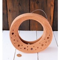 Handgemachte Terrakotta Hoop-Schlaufe, Die Blumentopf-Orchideen-Gartenarbeit Im Innen - Und Außenbereich Aufhängt von GeeCeFa