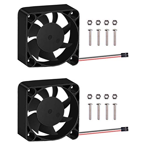GeeekPi 2PCS Raspberry Pi 4 Lüfter DC 5V Brushless CPU Lüfter 40x40x10mm, für Raspberry Pi 4 Modell B, 3B+, 3/2 Modell B GeeekPi 2PCS Raspberry Pi 4 Lüfter DC 5V Brushless CPU Lüfter 40x40x10mm, für Raspberry Pi 4 Modell B, 3B+, 3/2 Modell B von GeeekPi