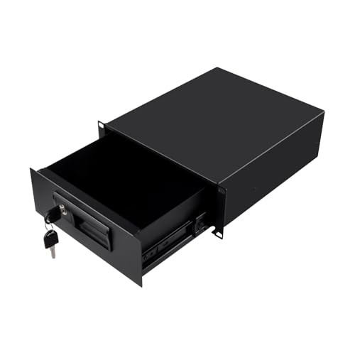 GeeekPi 2U Rackmontage abschließbare Schublade, Serverschrank Gehäuse 10 Zoll Rack Mount für DeskPi RackMate T2 Serverschrank GeeekPi 2U Rackmontage abschließbare Schublade, Serverschrank Gehäuse 10 Zoll Rack Mount für DeskPi RackMate T2 Serverschrank von GeeekPi