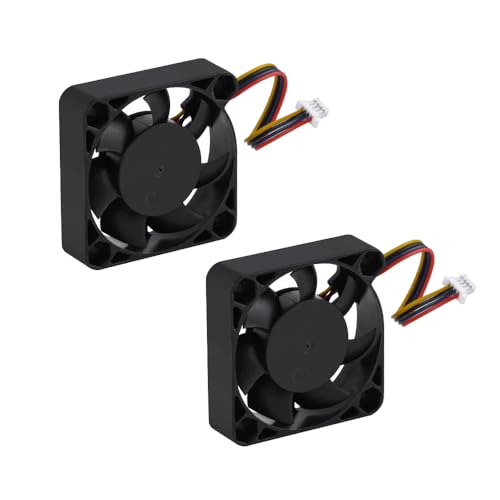 GeeekPi 2pcs Raspberry Pi 5 Quiet Cooling Fan, Raspberry Pi 5 Fan 40x40x10mm 4010 Fan DC 5V Brushless CPU Cooling Fan Cooler Radiator for Raspberry Pi 5 GeeekPi 2pcs Raspberry Pi 5 Quiet Cooling Fan, Raspberry Pi 5 Fan 40x40x10mm 4010 Fan DC 5V Brushless CPU Cooling Fan Cooler Radiator for Raspberry Pi 5 von GeeekPi