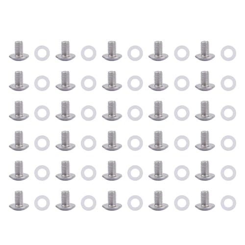 GeeekPi DeskPi RackMate Zubehör #10 – 32 x 5/16 Zoll (304 mm) Pan Head Machine Screws, 304 Edelstahl, Phillips Drive, Fully Threaded, Bright Finish, 30 Stück von GeeekPi