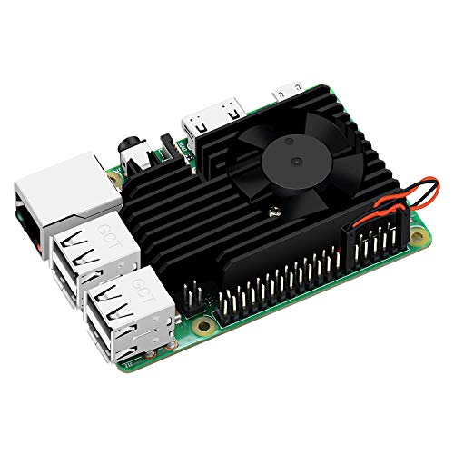 GeeekPi Raspberry Pi 4 Lüfter Kit, Aluminium Kühlkörper mit Lüfter für Raspberry Pi 4B & Raspberry Pi 3B + / 3B GeeekPi Raspberry Pi 4 Lüfter Kit, Aluminium Kühlkörper mit Lüfter für Raspberry Pi 4B & Raspberry Pi 3B + / 3B von GeeekPi