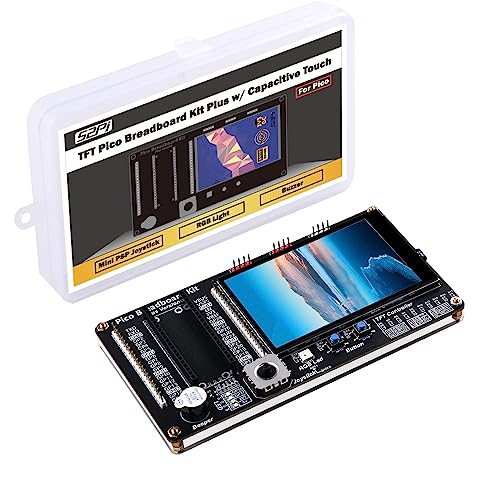 GeeekPi Raspberry Pi Pico/Pico W GPIO Extension Breakout Module Kit,Raspberry Pi Pico Breadboard Kit with 3.5" Touch Screen for Raspberry Pi Pico/Pico W GeeekPi Raspberry Pi Pico/Pico W GPIO Extension Breakout Module Kit,Raspberry Pi Pico Breadboard Kit with 3.5" Touch Screen for Raspberry Pi Pico/Pico W von GeeekPi