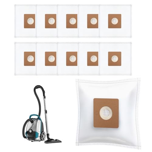 10er-Pack NEN170 Mikrofilter-Staubsaugerbeutel für Eureka NEN170 Beutel-Staubsauger, speziell kompatibel mit Eureka Staubsaugerbeuteln 10er-Pack NEN170 Mikrofilter-Staubsaugerbeutel für Eureka NEN170 Beutel-Staubsauger, speziell kompatibel mit Eureka Staubsaugerbeuteln von GeekNi