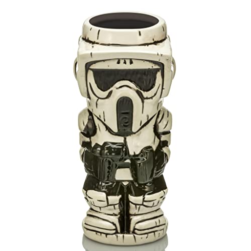 Geeki Tikis Star Wars Scout Trooper Keramikbecher, Party-Cocktailbecher, Bierkrug für Likör, Getränke, Fassungsvermögen: 473 ml von Geeki Tikis
