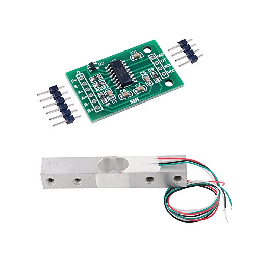 Geekstory 20 kg Gewichtssensoren Waage Wägezelle Elektronische Küchenwaage + HX711 AD Wägemodul Waage Drucksensor für Arduino Raspberry Pi DIY Geekstory 20 kg Gewichtssensoren Waage Wägezelle Elektronische Küchenwaage + HX711 AD Wägemodul Waage Drucksensor für Arduino Raspberry Pi DIY von Geekstory