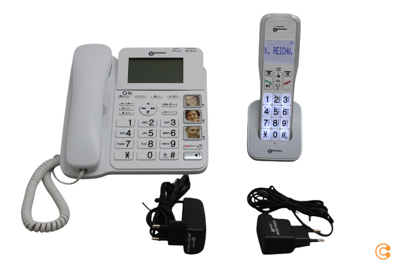 Geemarc AMPLIDECT 595 COMBI Schnurgebundenes Seniorentelefon DEFEKTWARE Geemarc AMPLIDECT 595 COMBI Schnurgebundenes Seniorentelefon DEFEKTWARE von Geemarc