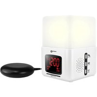Geemarc - JWNS-LightWHI Quarz Wecker Weiß Extra lauter Weckton von Geemarc