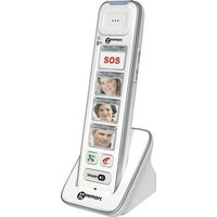 Geemarc PhotoDECT 295 Zusätzliches Mobilteil Foto-Tasten Weiß von Geemarc