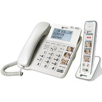 Geemarc - neuwertig] Ampli Dect Combi Photo 295 Combo Seniorentelefon Schnurgebunden 30 d b B-Ware von Geemarc