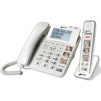 Geemarc - neuwertig] Ampli Dect Combi Photo 295 Combo Seniorentelefon Schnurgebunden 30 d b B-Ware von Geemarc